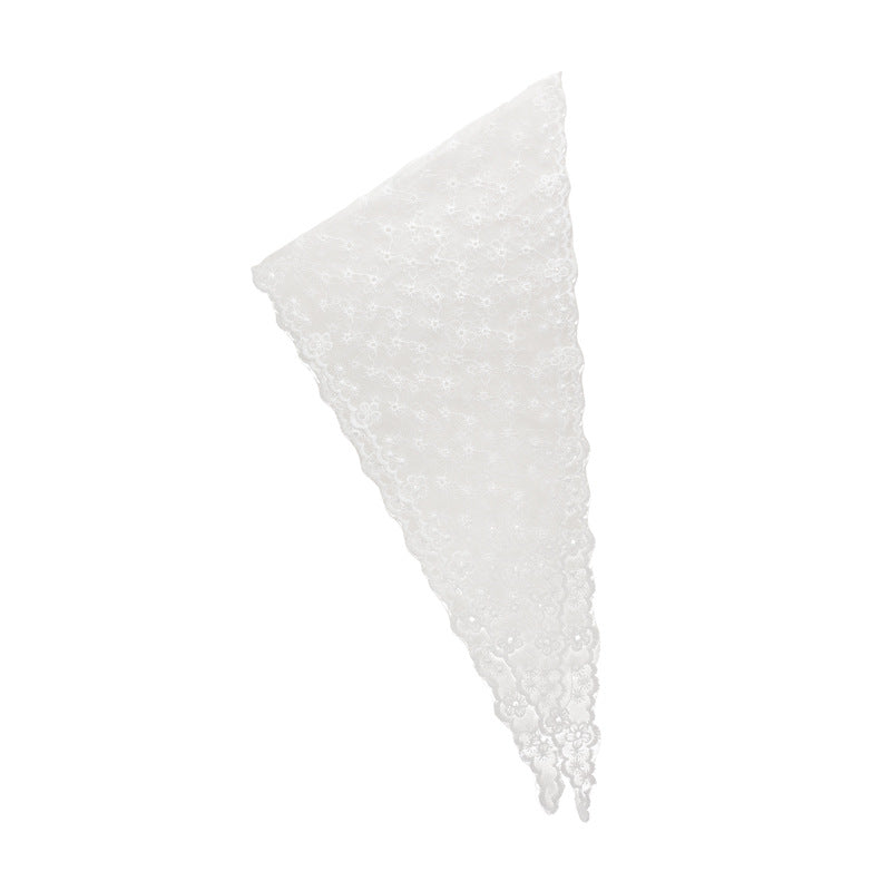 Retro Lace Floral Headscarf Bandana Women N6C004