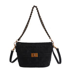 Load image into Gallery viewer, Quilted Pattern Shoulder Bag Women N6C022