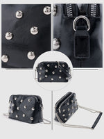 Load image into Gallery viewer, Punk Metal Rivet Crossbody Bag Women N6C031