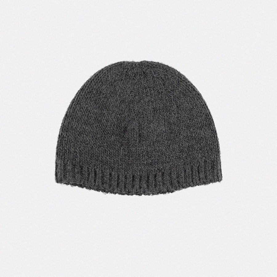 Wool Knit Beanie Women Face Slimming Soft Warm N6H213
