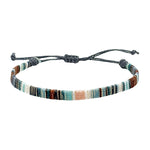 Load image into Gallery viewer, Woven Velvet-Finish Flat Wide Bracelet S5P619