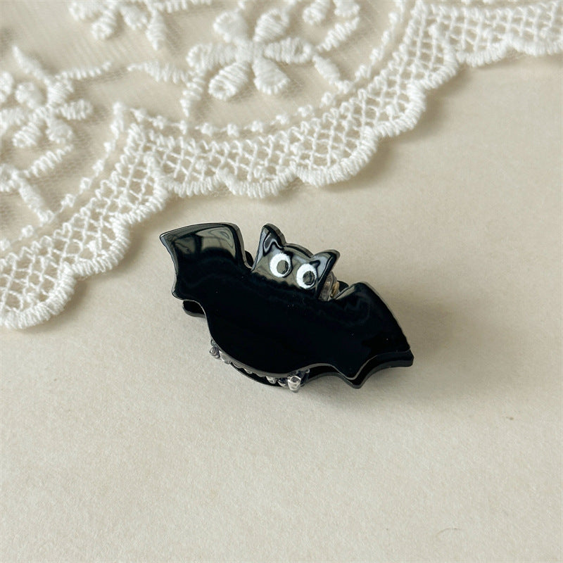 Halloween Pumpkin Bat Ghost Cat Acrylic Claw Clip N6H201
