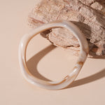 Load image into Gallery viewer, Acrylic Bangle Multi Plated Vintage Minimalist S5P068
