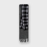 Load image into Gallery viewer, Plaid Sleeve Patchwork Wool Blend Scarf  M5A107
