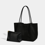 Load image into Gallery viewer, Women's Suede Tote Shoulder Handbag N6J163
