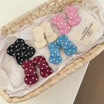 Load image into Gallery viewer, Sweet Polka Dot Hair Clip Acetate Smooth No Snag Snap N6F063