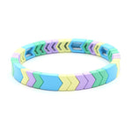 Load image into Gallery viewer, Macaron Pastel Arrow Beads Bracelet S5P042