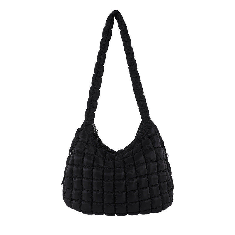 Puffer Tote Bag Capacity Mult Pocket Shoulder Bag S5P713