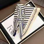 Load image into Gallery viewer, Magnetic Pearl Long Scarf Neck Warmer Women N6H112