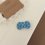 Load image into Gallery viewer, Sweet Polka Dot Hair Clip Acetate Smooth No Snag Snap N6F063