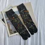 Load image into Gallery viewer, Botanical Floral Print Toe Separation Socks M5A025
