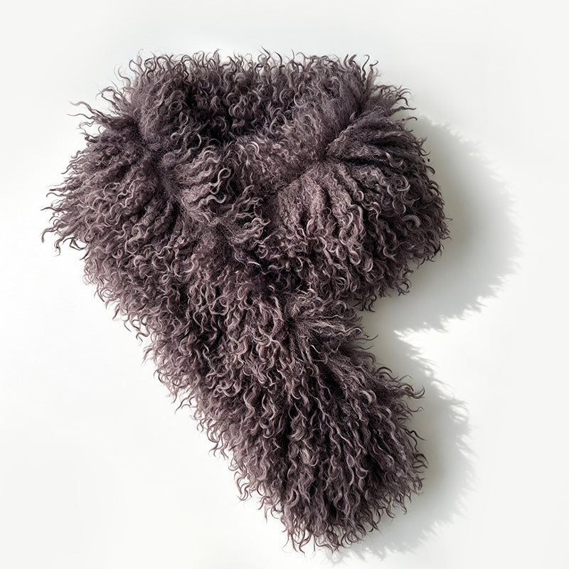 Unisex Plush Magnetic Neck Warmer Scarf NJ6128