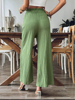 Load image into Gallery viewer, Solid Color Relaxed Fit Pants Women N6D146