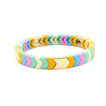 Load image into Gallery viewer, Macaron Pastel Arrow Beads Bracelet S5P042