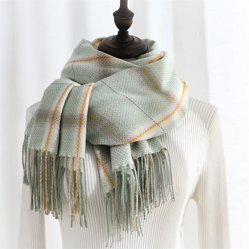 Heavyweight Thermal Shawl in Multiple Colors M5A225