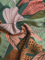 Load image into Gallery viewer, Tropical Print Elastic Waist Shorts Women N6C238