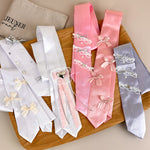 Load image into Gallery viewer, Sweet Lace Bow Tie Scarf Women Trendy N6G238