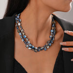 Load image into Gallery viewer, Irregular Shell Beaded Choker Necklace Vacation Women N6H098