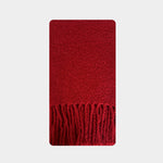 Load image into Gallery viewer, Heavyweight Wool Blend Textured Scarf  M5A136