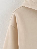 Load image into Gallery viewer, Drawstring Hooded Zip Jacket &amp; Jogger Pants Set Women N6H128