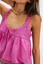 Load image into Gallery viewer, Y2K Lace Trim Camisole Women N6C121