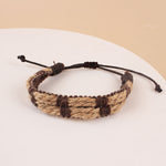 Load image into Gallery viewer, Leather Braided Bracelet S5P602