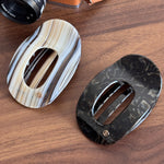 Load image into Gallery viewer, Retro Flat Acetate Hair Claw Clip Women N6C347