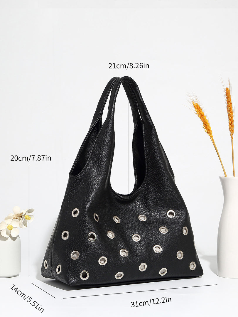 Velvet Tote Bag with Magnetic Closure S5P599