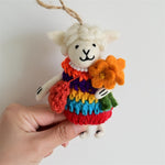 Load image into Gallery viewer, Handmade Wool Felt Bag Charm Cute Animal Ornament N6G032