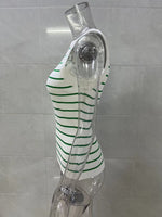 Load image into Gallery viewer, Striped Fitted Tank Top Women N6D075