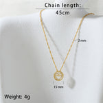 Load image into Gallery viewer, Copper Gold Plated MOM Heart Zircon Bracelet Necklace N6D523