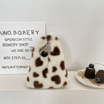 Load image into Gallery viewer, Cute Plush Wristlet Bag Portable Snack Lunch Tote  S5P862