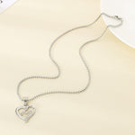 Load image into Gallery viewer, Mom Heart Cutout Pendant Necklace Women N6D519