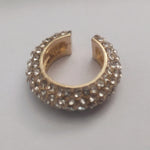 Load image into Gallery viewer, Y2K Full Set C Clip Ear Cuff Crystal Piercing Free S5P219