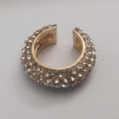 Y2K Full Set C Clip Ear Cuff Crystal Piercing Free S5P219