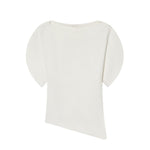 Load image into Gallery viewer, Designer Round Neck Puff Short Sleeve T-Shirt Women N6C267