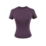 Load image into Gallery viewer, Polka Dot Fitted T-shirt Women N6D087