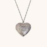 Load image into Gallery viewer, Heart Locket Chalice Necklace Steel Gold Plated S5P228