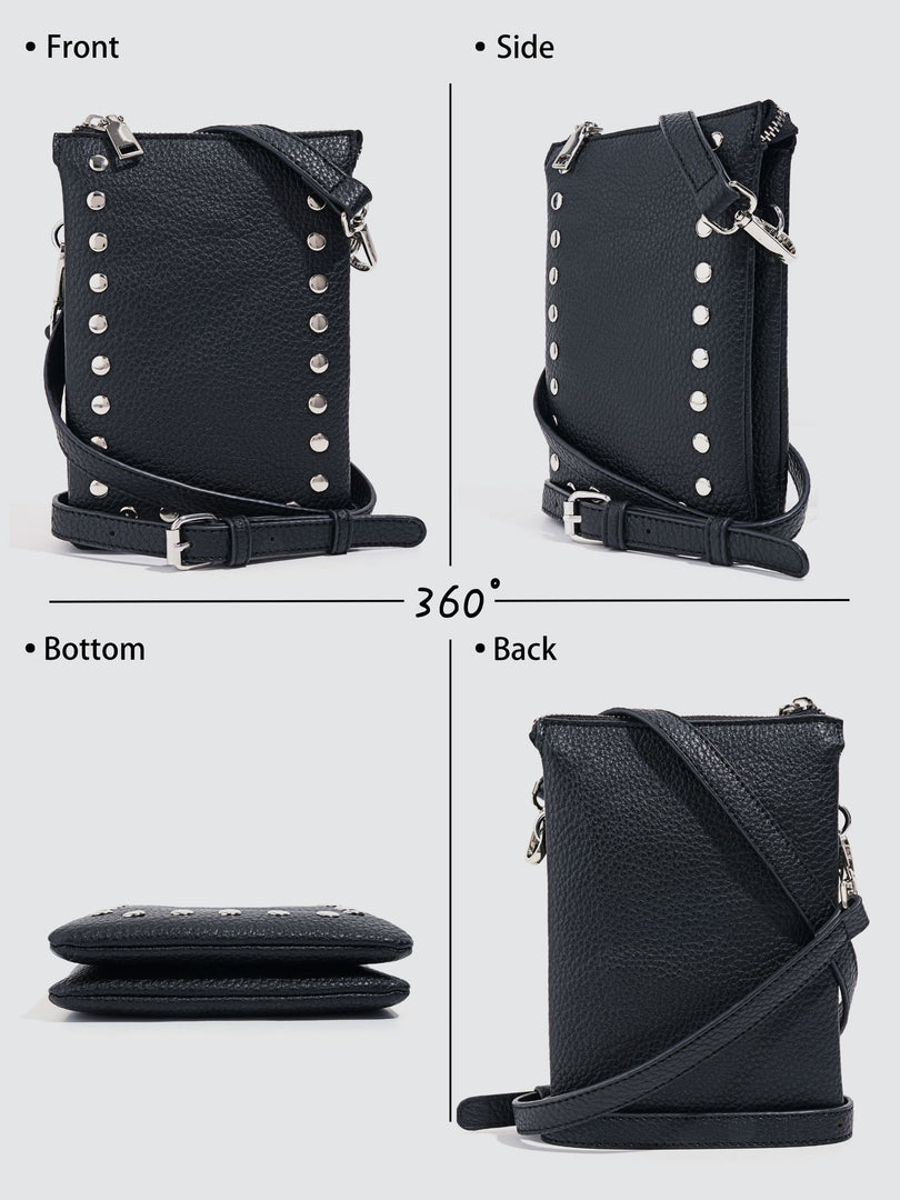 Rivet Mini Crossbody Phone Bag Women N6C030
