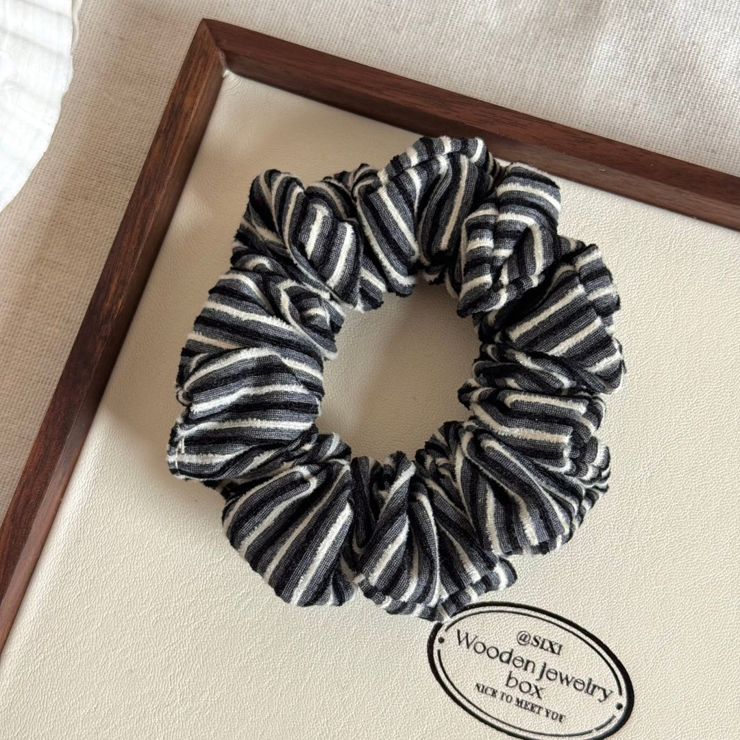 Womens Leopard Print Fabric Scrunchie N6K030