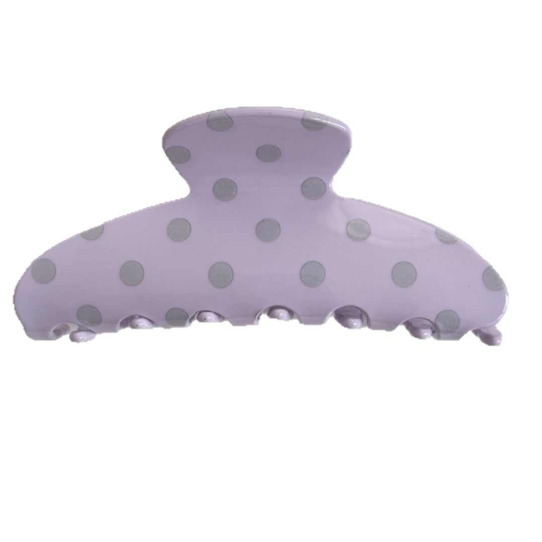 Polka Dot Large Claw Clip Retro Pastel Hair Claw N6F064