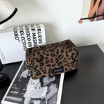Load image into Gallery viewer, Women's Leopard Print Polyester Cosmetic Bag N6J273