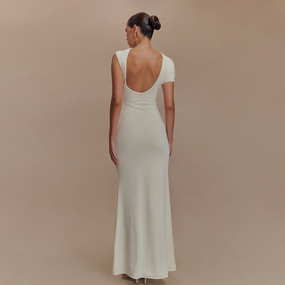 Summer Backless Bodycon Maxi Dress N25Z371