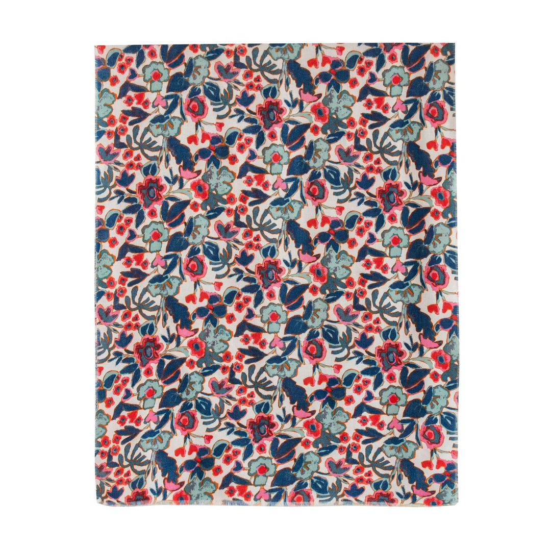 Floral Print Faux Cashmere Wrap M5A144