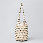 Load image into Gallery viewer, Handwoven Beaded Vacation Bucket Bag Women N6C304