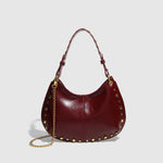 Load image into Gallery viewer, Multi Carry Shoulder Bag with Rivet Accents  S5P464