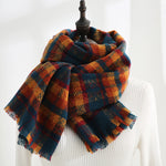 Load image into Gallery viewer, Heavyweight Thermal Shawl in Multiple Colors M5A225