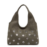 Load image into Gallery viewer, Velvet Tote Bag with Magnetic Closure S5P599