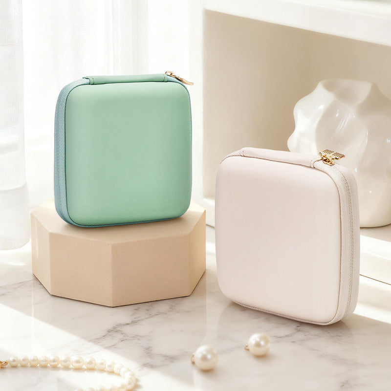 Minimalist Jewelry Box Travel Portable Necklace S5P695
