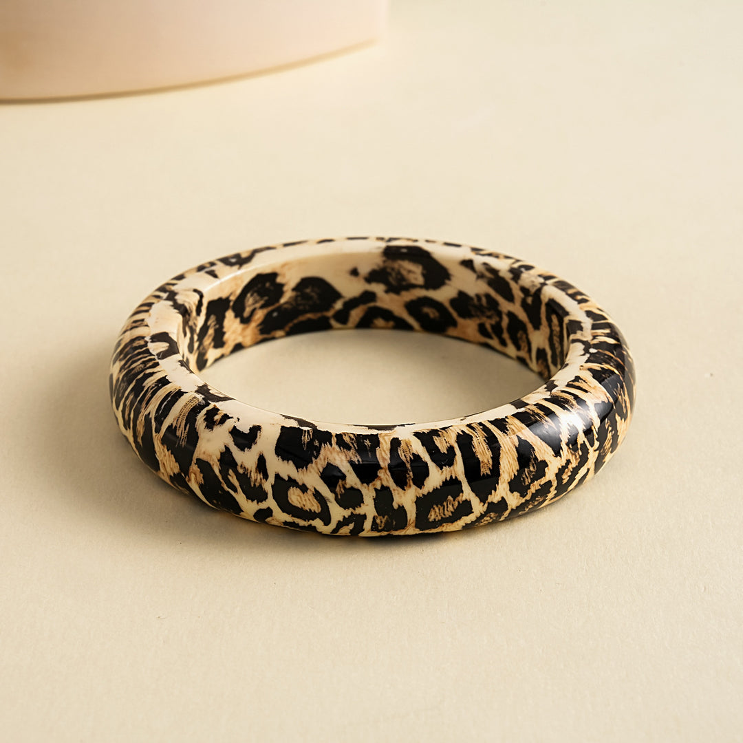 Womens Vintage Floral Resin Circle Bracelet N6K127